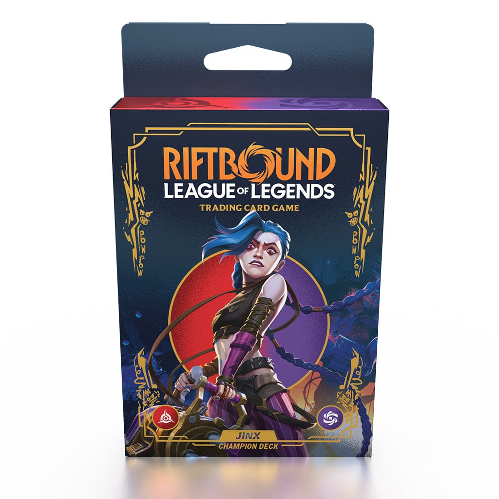 Riftbound: League of Legends TCG: Jinx Champion Deck (Pre-Order)