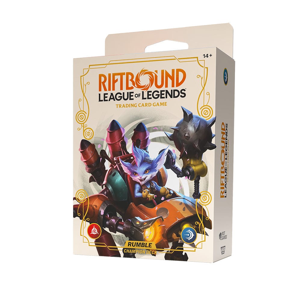 Riftbound TCG: League of Legends: Spiritforged Champion Deck - Rumble (Pre-Order)