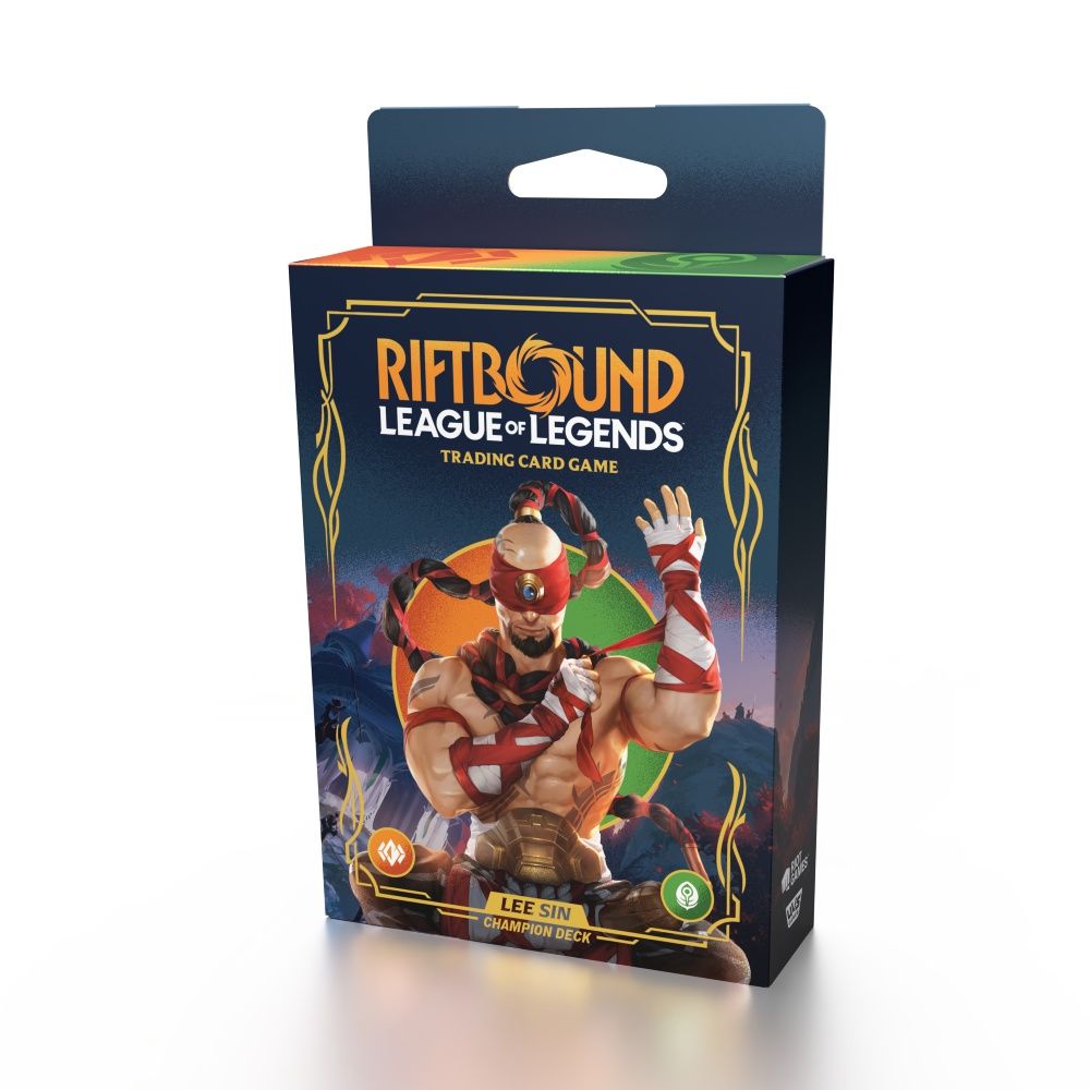 Riftbound: League of Legends TCG – Champion Deck Display – Set One: Origins – Lee Sin