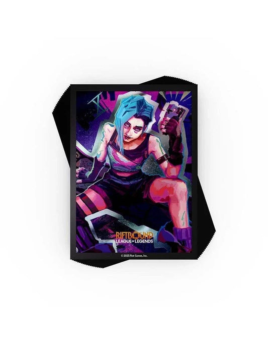 Riftbound TCG: League of Legends: Set 1 Origins: Jinx Art Sleeves 100ct (Pre-Order)